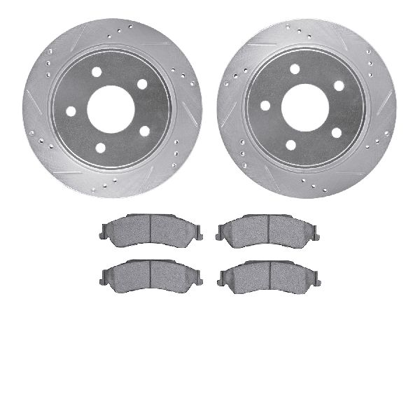 1997-2005 Chevrolet Blazer Disc Brake Kit - Rear (Dynamic Friction)