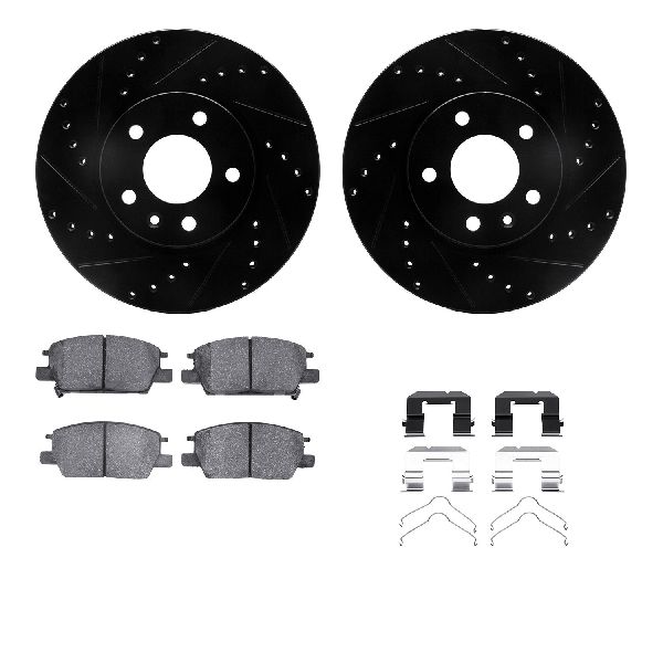2018-2020 GMC Terrain Disc Brake Kit - Front (Dynamic Friction)