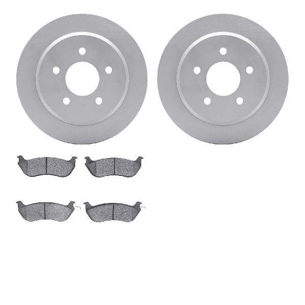 1996-2002 Mercury Grand Marquis Disc Brake Kit - Rear (Dynamic Friction)