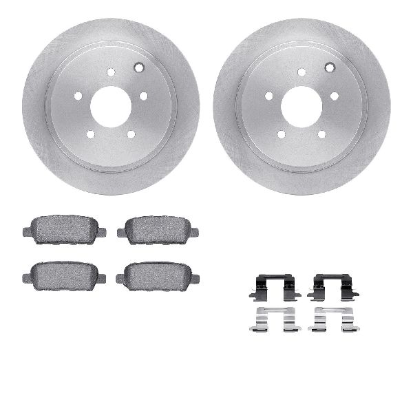 2017-2022 INFINITI Q60 Disc Brake Kit - Rear (Dynamic Friction)