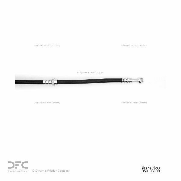 2001-2006 Hyundai Santa Fe Brake Hydraulic Hose - Front Right (Dynamic Friction)