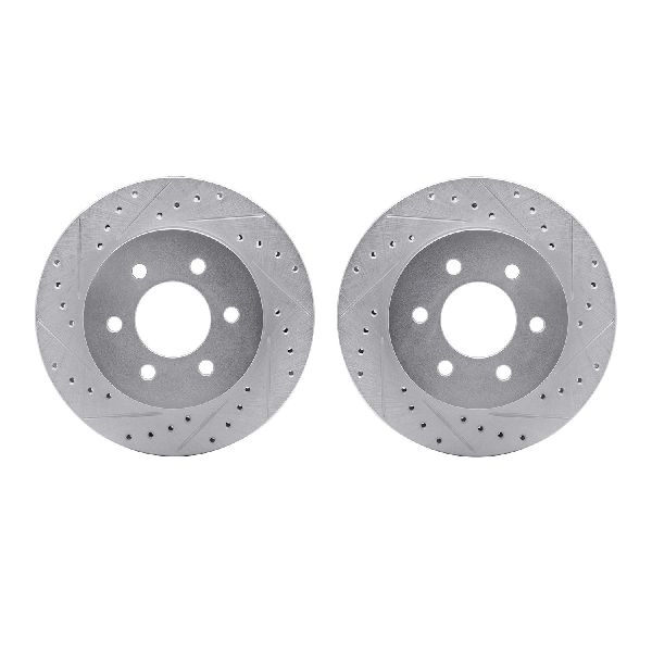 1998-2002 Dodge Durango Disc Brake Rotor Set - Front (Dynamic Friction)