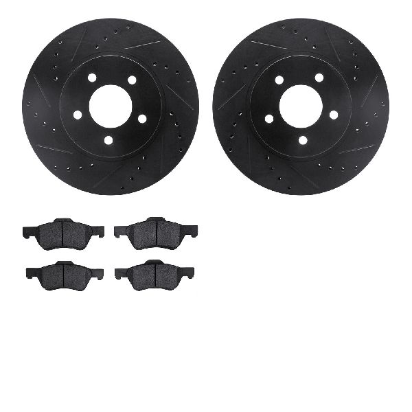 2008-2011 Mercury Mariner Disc Brake Kit - Front (Dynamic Friction)