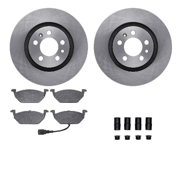 2008-2015 Volkswagen Jetta Disc Brake Kit - Front (Dynamic Friction)