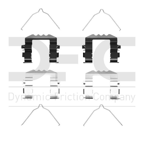 2015-2019 Hyundai Sonata Disc Brake Hardware Kit - Front (Dynamic Friction)