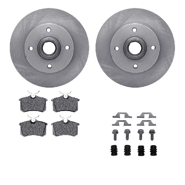 1999 Volkswagen Cabrio Disc Brake Kit - Rear (Dynamic Friction)