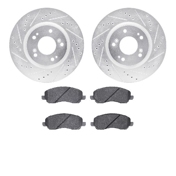 2006-2012 Mitsubishi Eclipse Disc Brake Kit - Front (Dynamic Friction)