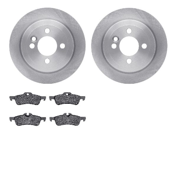 2002-2008 Mini Cooper Disc Brake Kit - Rear (Dynamic Friction)