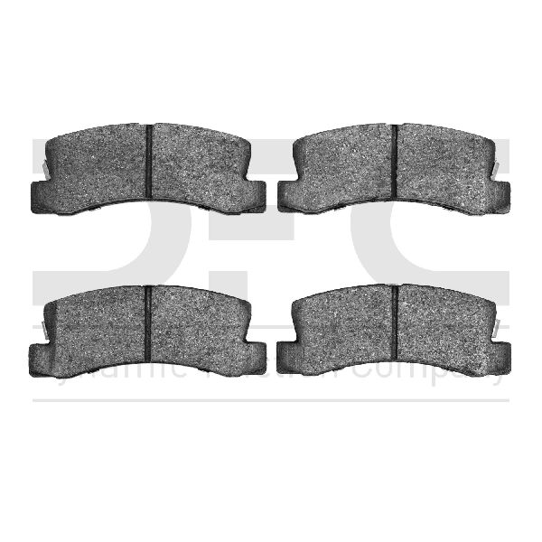 1990-1992 Geo Prizm Disc Brake Pad Set - Rear (Dynamic Friction)