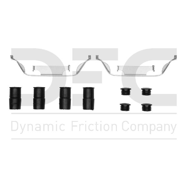 2001-2003 BMW 530i Disc Brake Hardware Kit - Front (Dynamic Friction)