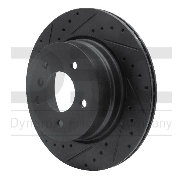 2009-2010 BMW 528i xDrive Disc Brake Rotor - Rear Left (Dynamic Friction)