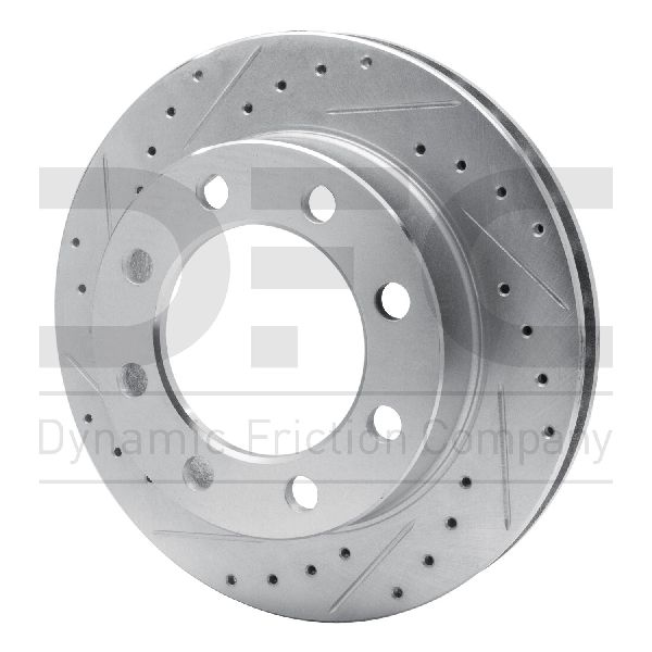 1990-1993 Dodge D350 Disc Brake Rotor - Front Left (Dynamic Friction)