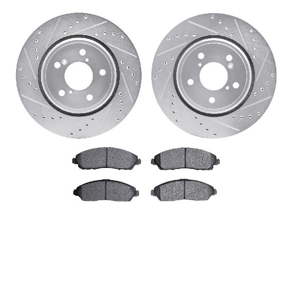 2016-2022 Honda Pilot Disc Brake Kit - Front (Dynamic Friction)