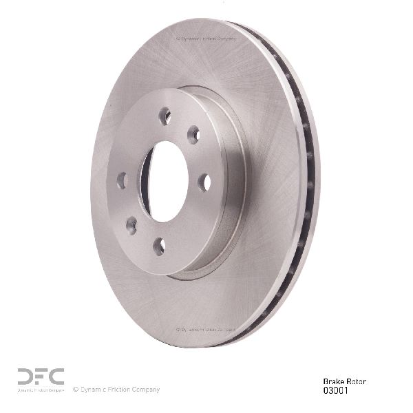 2006-2011 Kia Rio Disc Brake Rotor - Front (Dynamic Friction)