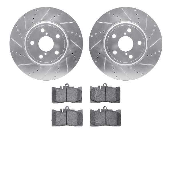 2001-2006 Lexus LS430 Disc Brake Kit - Front (Dynamic Friction)