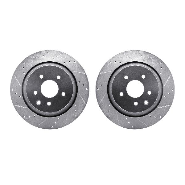 2008-2013 INFINITI G37 Disc Brake Rotor Set - Rear (Dynamic Friction)