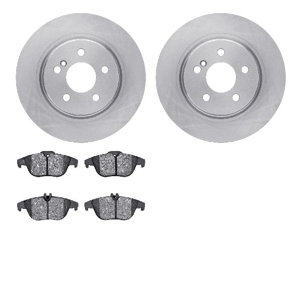 2013-2014 Mercedes-Benz C300 Disc Brake Kit - Rear (Dynamic Friction)