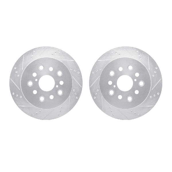 2001-2006 Lexus LS430 Disc Brake Rotor Set - Rear (Dynamic Friction)
