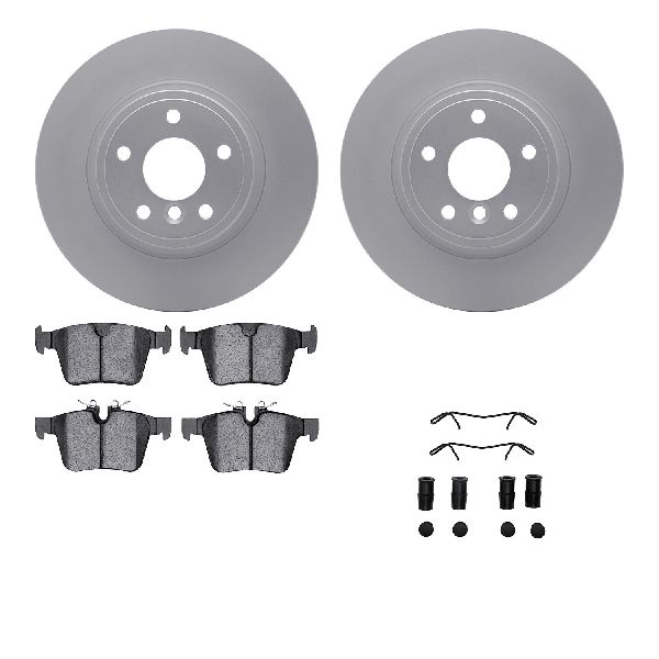 2017-2019 Jaguar XE Disc Brake Kit - Rear (Dynamic Friction)