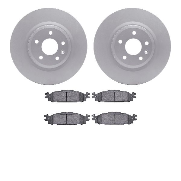 2011-2019 Ford Flex Disc Brake Kit - Front (Dynamic Friction)