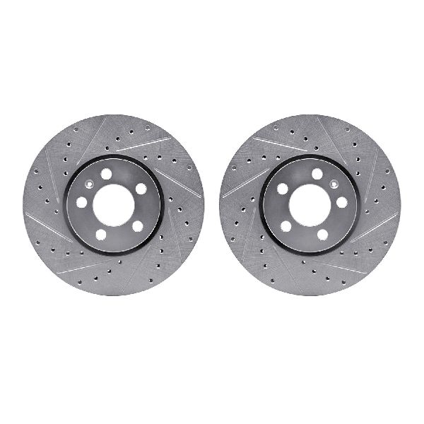 1998-2005 Volkswagen Jetta Disc Brake Rotor Set - Front (Dynamic Friction)