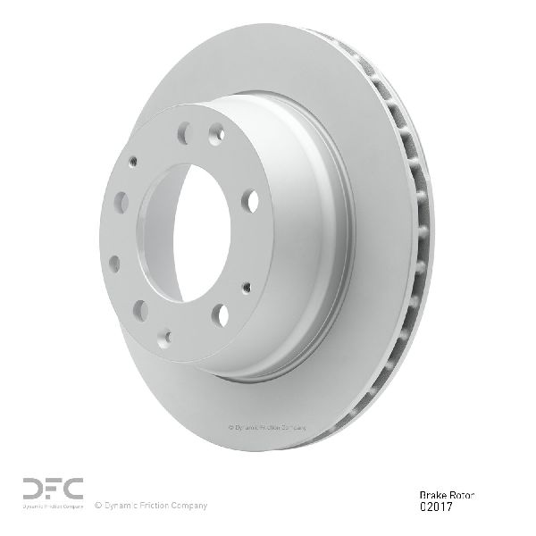 1984-1989 Porsche 911 Disc Brake Rotor - Rear (Dynamic Friction)