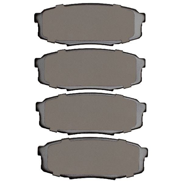 2008-2022 Toyota Sequoia Disc Brake Pad Set - Rear (Dynamic Friction)