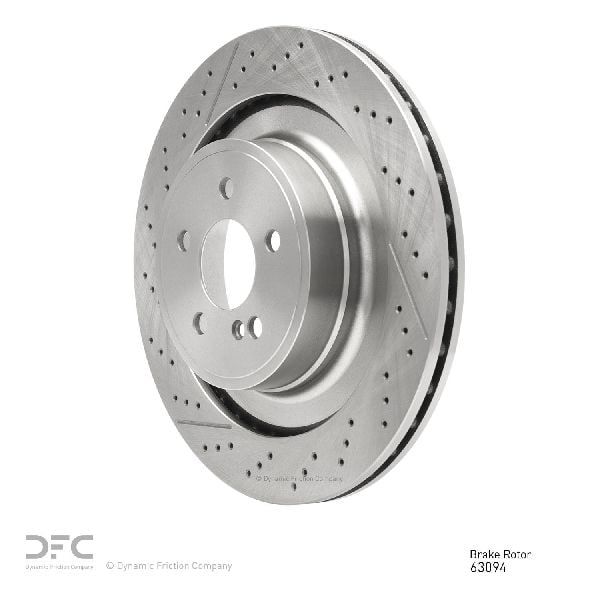 2012-2014 Mercedes-Benz CLS63 AMG Disc Brake Rotor - Rear (Dynamic Friction)