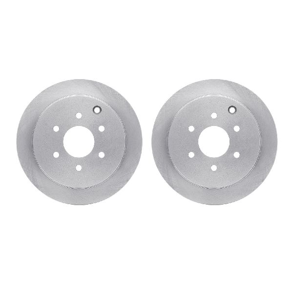 2005-2015 Nissan Xterra Disc Brake Rotor Set - Rear (Dynamic Friction)