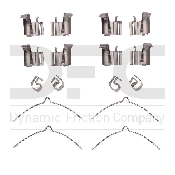 2010-2022 Lexus RX450h Disc Brake Hardware Kit - Front (Dynamic Friction)