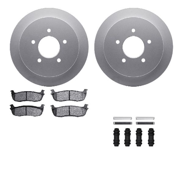 1998-2002 Lincoln Navigator Disc Brake Kit - Rear (Dynamic Friction)