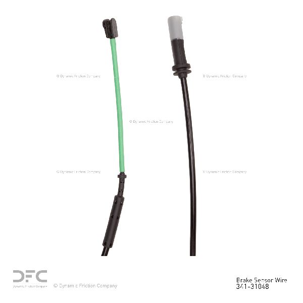 2010-2017 BMW 535i GT Disc Brake Pad Wear Sensor - Rear (Dynamic Friction)