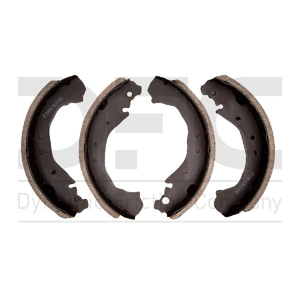 1992-1999 GMC C1500 Drum Brake Shoe Set - Rear (Dynamic Friction)