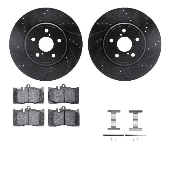 2001-2006 Lexus LS430 Disc Brake Kit - Front (Dynamic Friction)