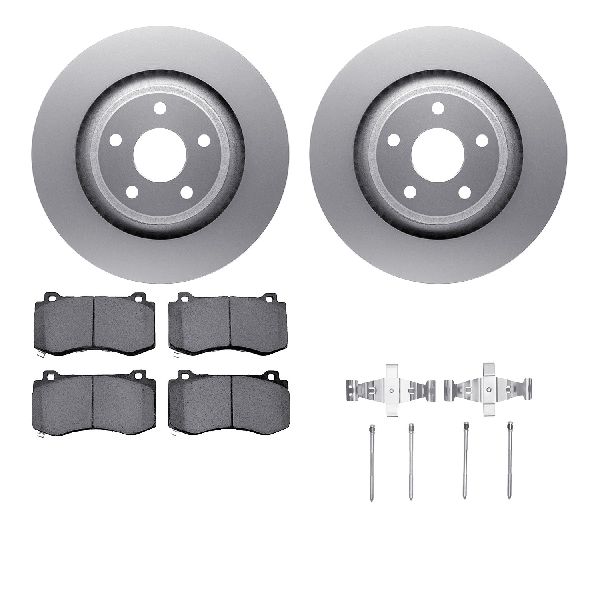 2006-2010 Jeep Grand Cherokee Disc Brake Kit - Front (Dynamic Friction)