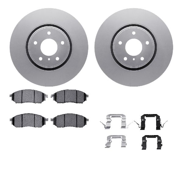 2014 INFINITI QX70 Disc Brake Kit - Front (Dynamic Friction)