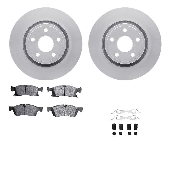 2011-2020 Dodge Durango Disc Brake Kit - Front (Dynamic Friction)