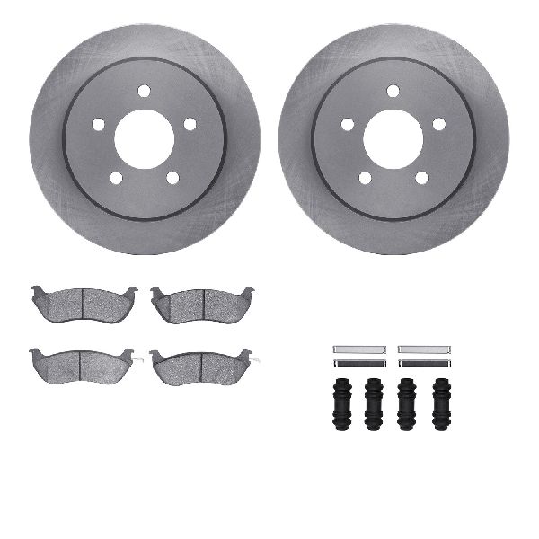 1996-2002 Mercury Grand Marquis Disc Brake Kit - Rear (Dynamic Friction)