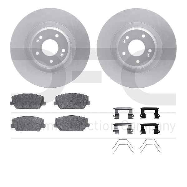 2019-2022 Hyundai Veloster N Disc Brake Kit - Front (Dynamic Friction)