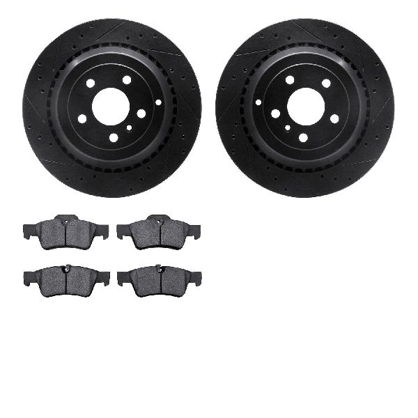 2008-2011 Mercedes-Benz ML350 Disc Brake Kit - Rear (Dynamic Friction)