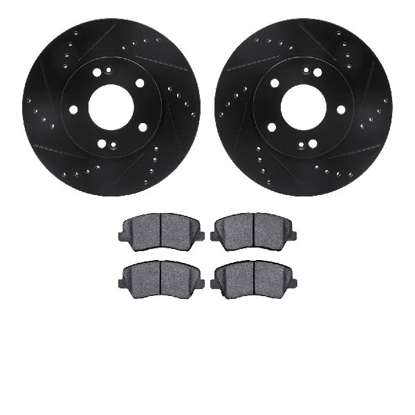 2017-2018 Kia Forte5 Disc Brake Kit - Front (Dynamic Friction)