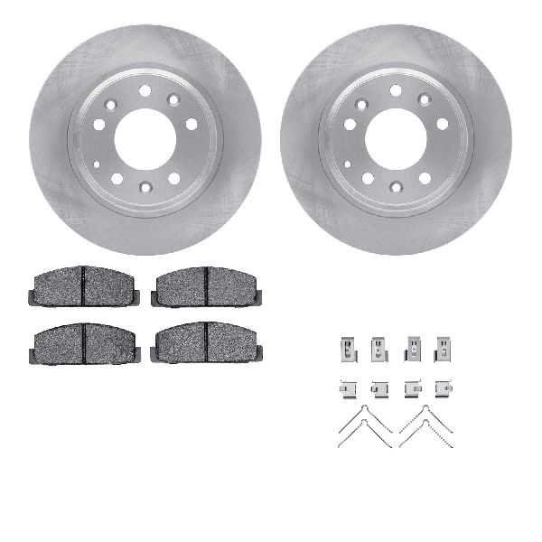 2003-2005 Mazda 6 Disc Brake Kit - Rear (Dynamic Friction)