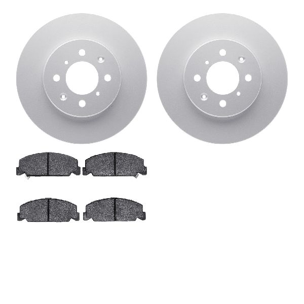 1994-1995 Honda Civic Disc Brake Kit - Front (Dynamic Friction)