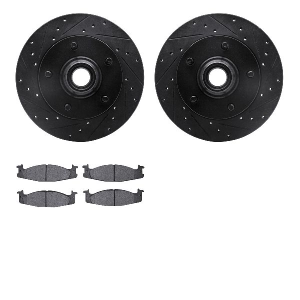 2002-2003 Ford E-150 Disc Brake Kit - Front (Dynamic Friction)
