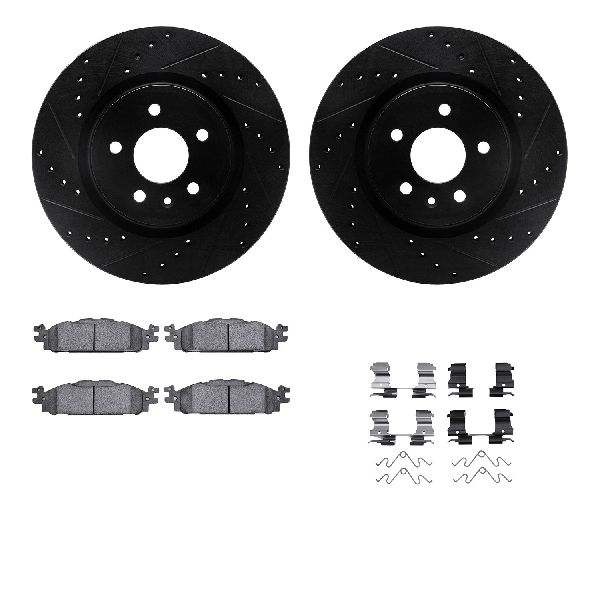 2010 Lincoln MKT Disc Brake Kit - Front (Dynamic Friction)