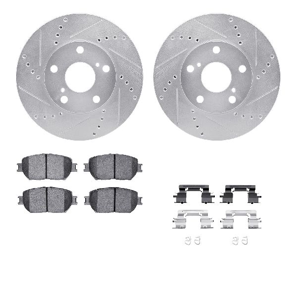 2002-2006 Toyota Camry Disc Brake Kit - Front (Dynamic Friction)