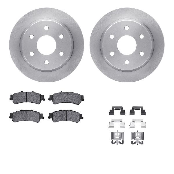 2000-2002 Chevrolet Tahoe Disc Brake Kit - Rear (Dynamic Friction)