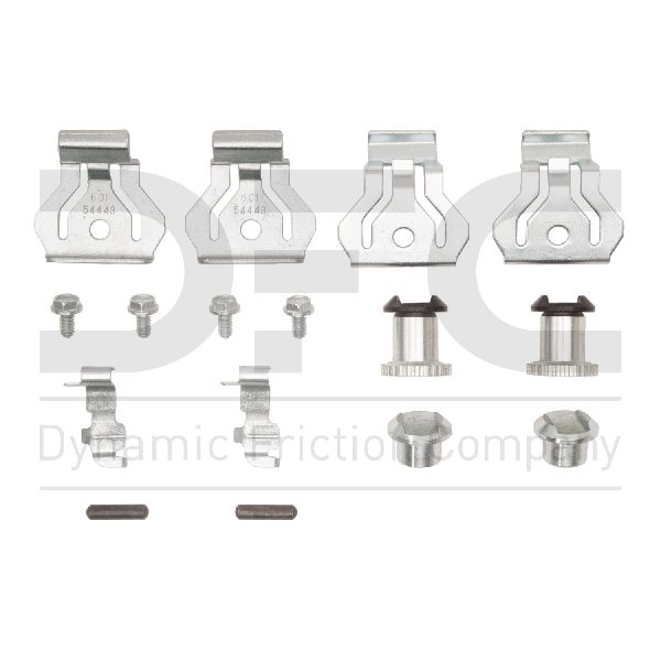 2003-2006 Chevrolet Avalanche 1500 Parking Brake Hardware Kit - Rear (Dynamic Friction)