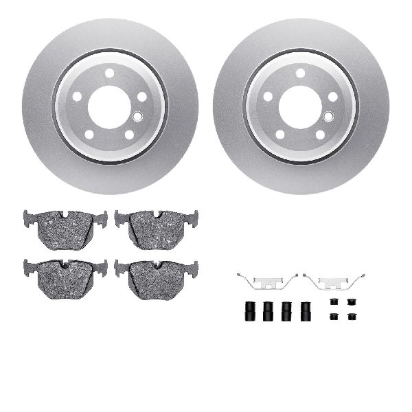 2001-2005 BMW 330xi Disc Brake Kit - Rear (Dynamic Friction)