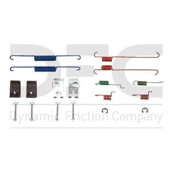 1995-2002 Suzuki Esteem Drum Brake Hardware Kit - Rear (Dynamic Friction)